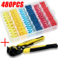 480PCS with pliers