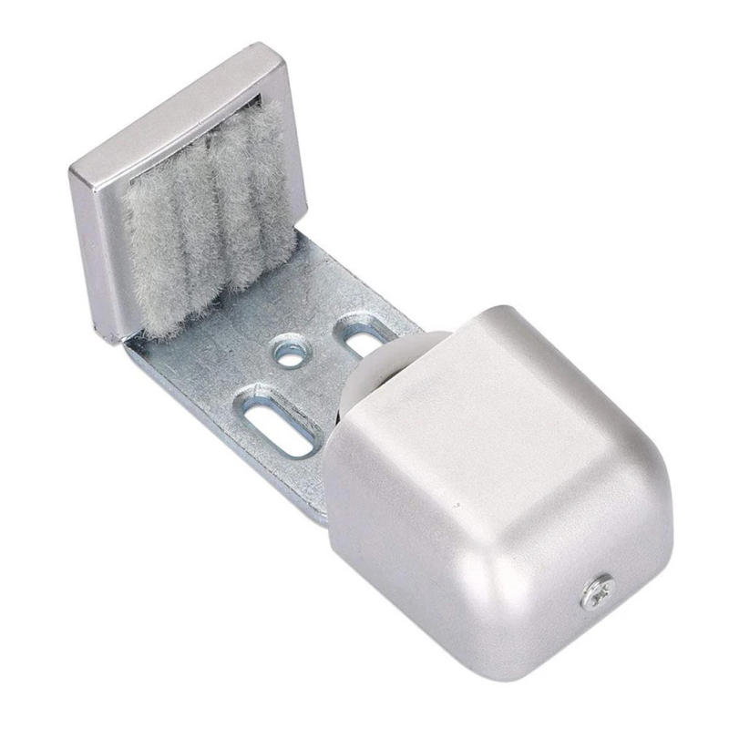 Description Picture 2 of itemFloor Guide Roller Installation Sliding Hardware Excellent Design Features Practical Real Silver Exterior Design