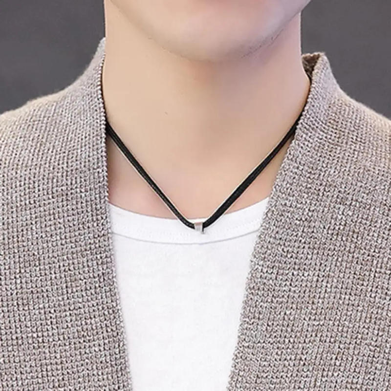 Description Picture 3 of itemMen Knitwear Coat Single-breasted Knitted Solid Color Elastic Cardigan Slim Fit Soft Warm Pockets Long Sleeve Men Fall Winter Sw