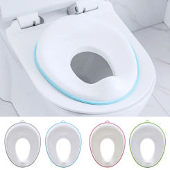 PVC Soft Pad Infant Toilet Seat Children's Universal Toilet Seat Baby Toilet Training Toilets Seat Portable And Easy To Wash