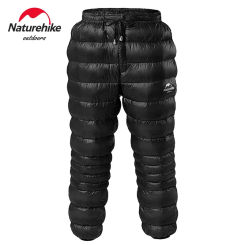 Naturehike Down Pants Camping Hiking Pants Winter Warm Goose/Duck Down Pants Women Men Trousers Outdoor Thermal Pants NH18K210-K