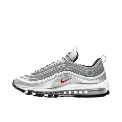Nike Air Max 97 Men and Women Low-top Retro Running Shoes Air Cushion Sneakers Silver