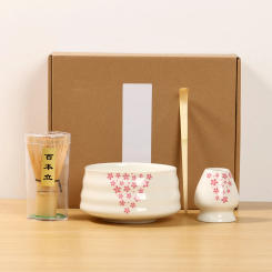 Matcha Making Kit Japanese Matcha Blender Whisk Brush Teaspoon Tea Set for Beverage Shop DIY Tea-Making Tool Handmade Tea Acce