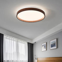 LED Ceiling Lamp Bedroom Lamp Simple And Modern Atmosphere Round Study Lamp Balcony Room Bedroom Balcony Lighting