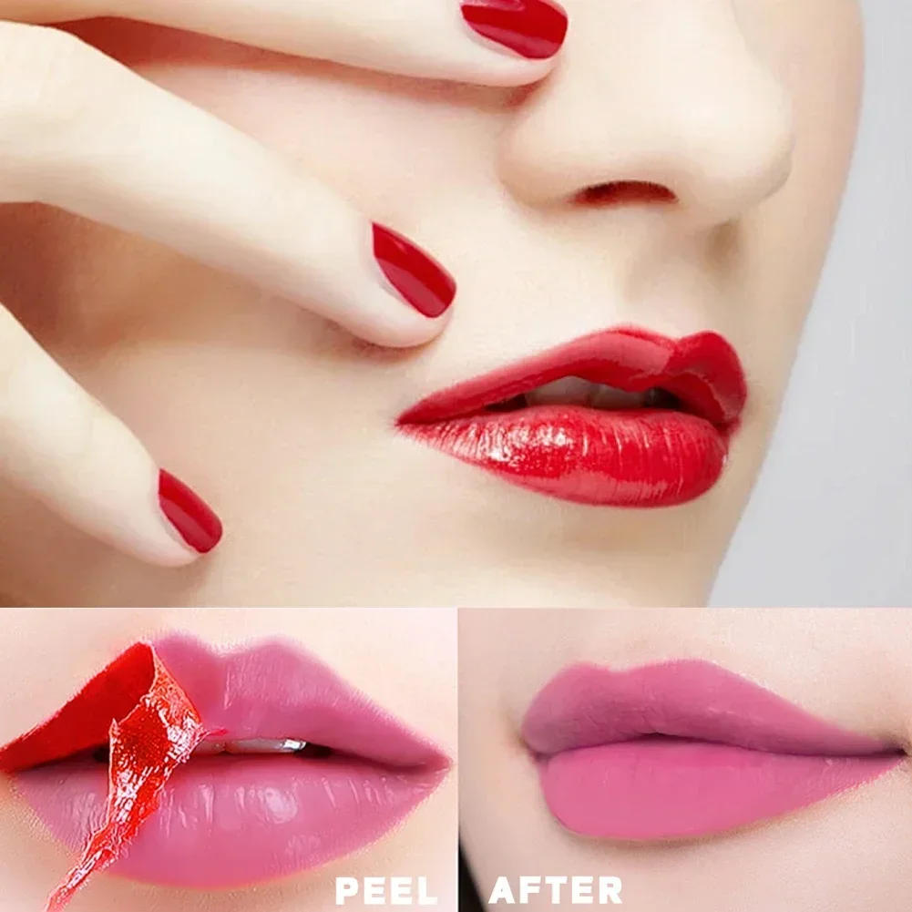 Description Picture 5 of itemMatte Lip Liner Peel Off Tattoo Lipgloss Waterproof Velvet Lip Tint Red Brown Not Easy Fade Lip Stain Outline Contour Cosmetic