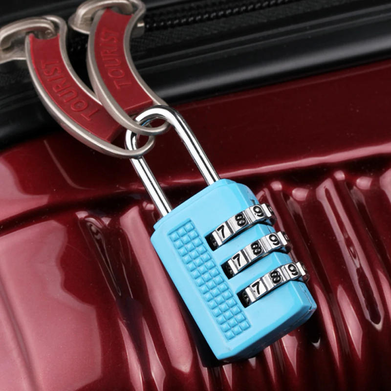 Description Picture 4 of item1 Pcs Practical Cabinet Locker Lock Combination Lock 3 Digit Combination Padlock Luggage Coded Lock Security Security Lock