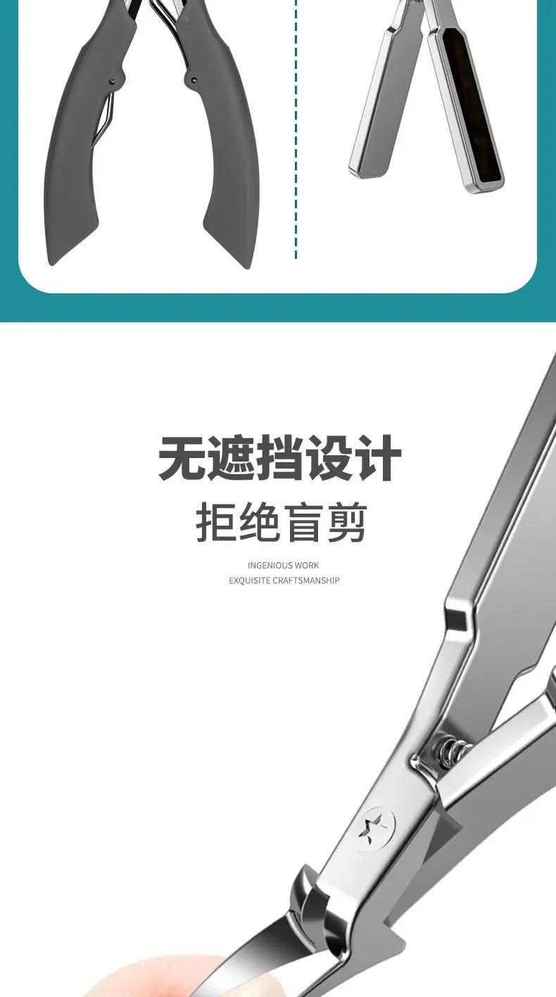 Description Picture 5 of itemNail Clippers Toenail Cutters Pedicure Manicure Tools Ingrown Paronychia Professional Correction Tool Nail Cutter Pedicure Tools