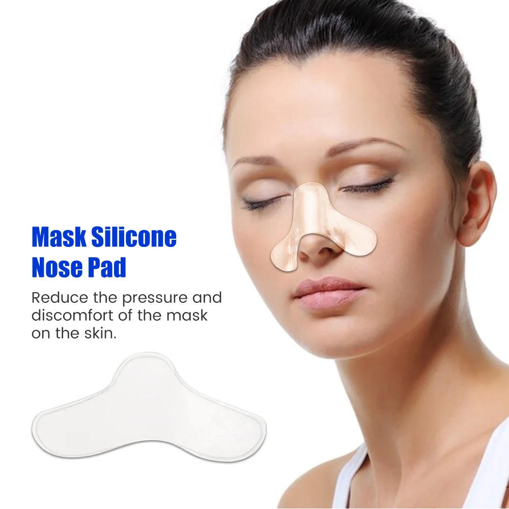 Description Picture 2 of item1-10PCS Nasal Pads for CPAP Mask CPAP Nose Pad BPAP Supplies for CPAP Machine Sleep Apnea Mask Comfort Pad Cushion for Most Mask