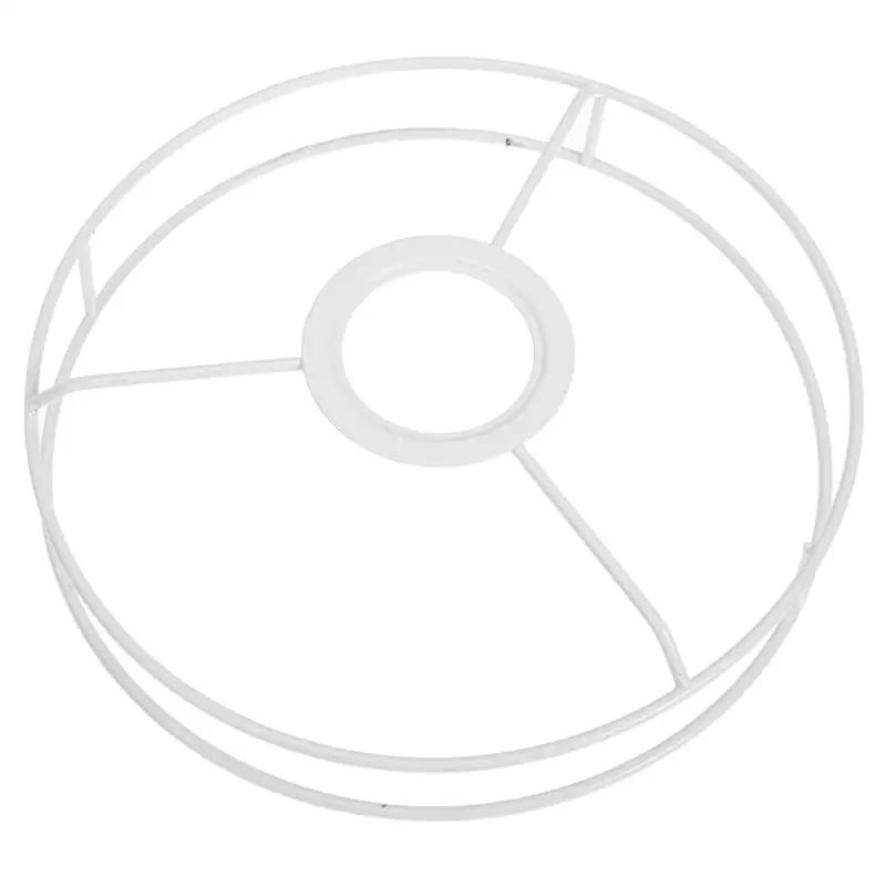 Description Picture 3 of itemRound Light Stand Lampshade for Chandelier Bulbs DIY Ring Holder Wire Iron Vintage Frame Metal Support Lightbulb Holder