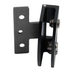Cabinet Gate Clamp Glass Door Hinge Black/Silver ​Countertop Cabinet Clamp​ Gate Hardware Zinc Alloy Countertop