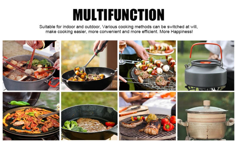 Description Picture 6 of itemWood Burning Camping Stove, Smoke-Free Outdoor camp Cooking Stove, Ideal for Motorhomes, Heating Solutions, Garden Parties, and