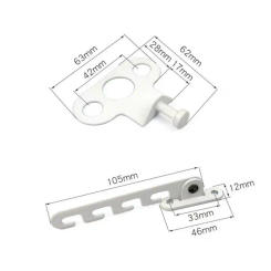 5pcs Window Limiter Position Stopper Casement Wind Brace Home Security Door Windows Sash Lock Child Safety Protection