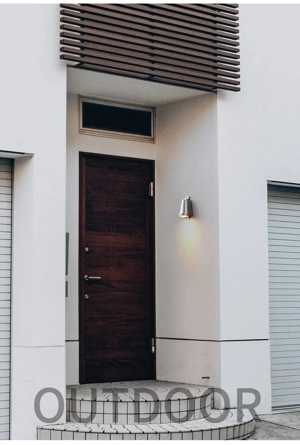 Description Picture 6 of itemWall Lamp Outdoor Aluminum Wall Decor Staircase Entrance Balcony Retro Lamp Garden Terrace Front Porch Waterproof Wall Lighting