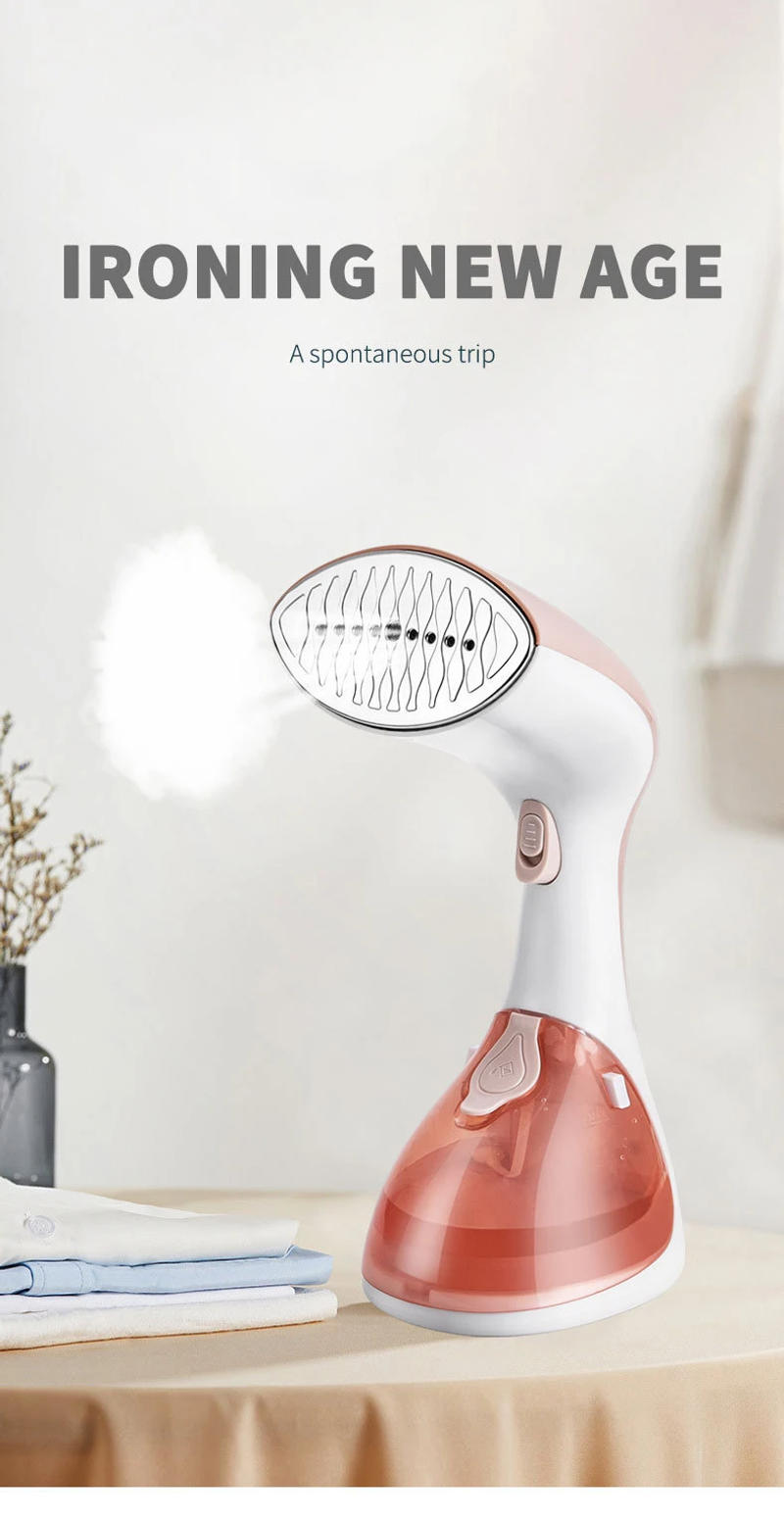 Description Picture 2 of itemHandheld Steam Iron Garment Steamer 260ml Portable Home Travelling For Clothes Ironing Hanging ironing mach 1500w