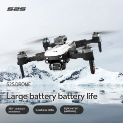 Professional S2S Drone 4K HD camera WiFi FPV 360° aerial stunt Obstacle avoidance optical flow Brush folding RC Drone toy Gift