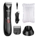 Kemei Groin Area Hair Trimmer Body Hair Hygiene Razor Ceramic Blade Waterproof Wet Dry Clippers Electric Shaving Machine KM-1838