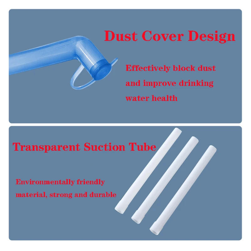 Description Picture 6 of itemWater Bottles Pump Manual Hand Pressure Drinking Fountain Pressure Pump Water Press Pumps with An Extra Short Tube Food Grade