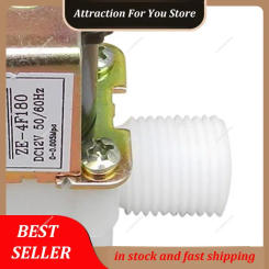 Hot Selling 5X 12V 1/2Inch N/C Plastic Electric Solenoid Valve Magnetic Water Air Normally Closed