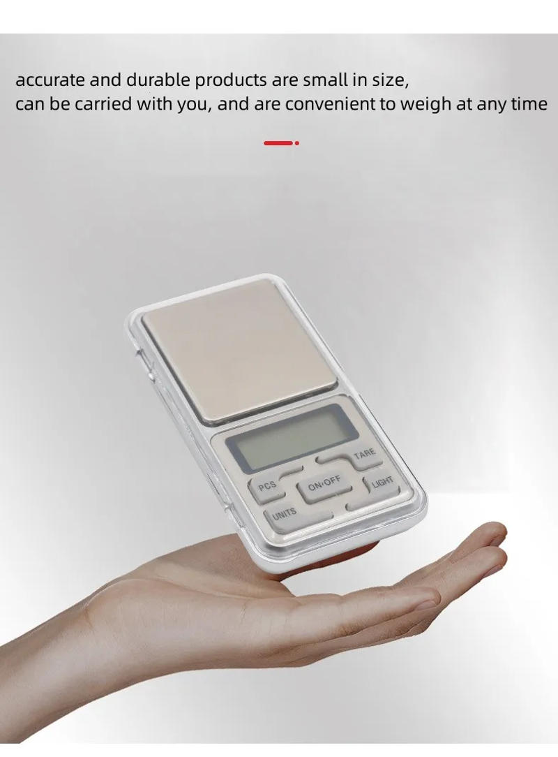 Description Picture 6 of itemJewelry Scales Weight Diamond Balance Kitchen Weighing Digital Pocket Mini Scale Bathroom 0.01g 500g