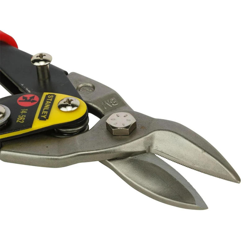 Description Picture 5 of itemStanley Aviation Snips Straight Cut Bi-Metal Industrial Grade Metal Scissor Wire Aviation Scissors 14-562-22|14-563-22|14-564-22