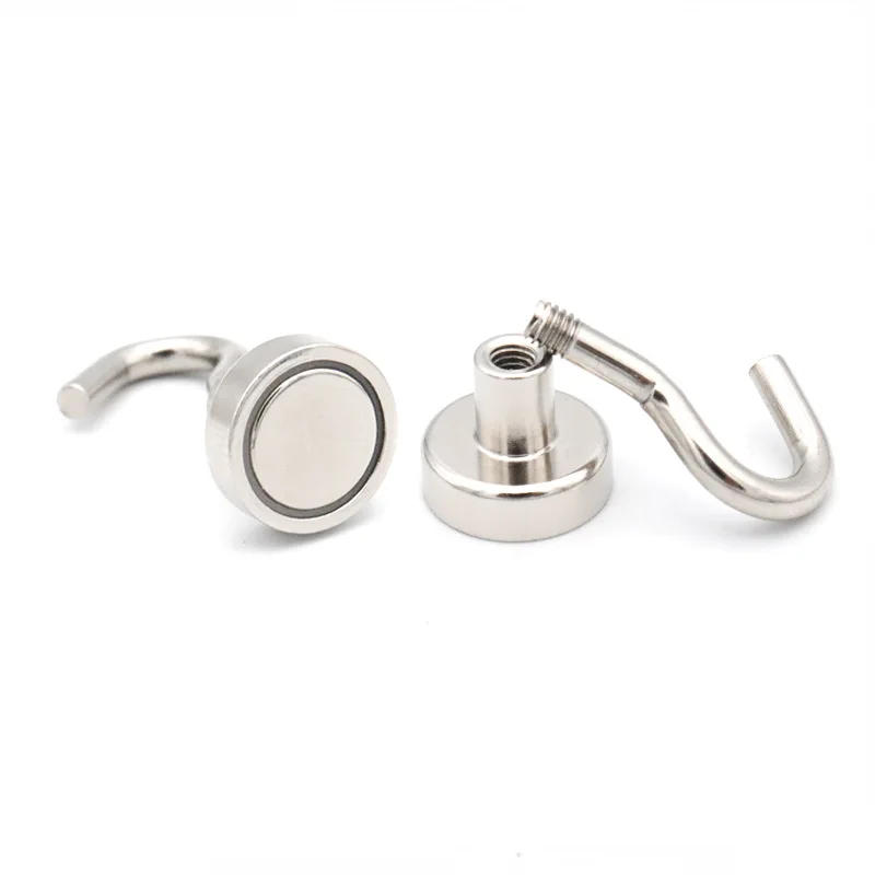 Description Picture 3 of item10PCS Strong Magnetic Hooks Practical Load Bearing Hook Multi-Purpose Storage for Home Kitchen Bar Storage Key Coat Cup Hanging