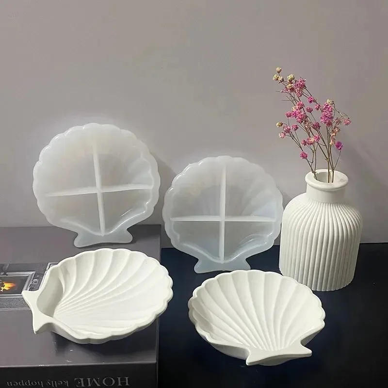 Description Picture 4 of itemStarfish Leaf Scented Candle Holder Silicone Mold Storage Tray Mold DIY Plate Dish Cement Concrete Plaster Mold Craft Decoration