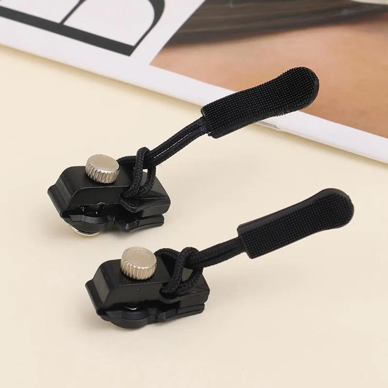 Description Picture 5 of item1/100PCS Zipper Repair Kits Instant Detachable Zippers Head Replacement Zipper Slider Pulls for Bags Clothes Sewing Accessories