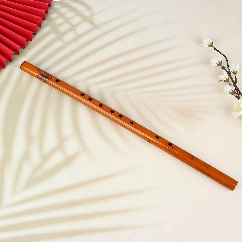 Description Picture 5 of item1Pc 6 Hole Bamboo Flute Clarinet Professional Xiao For Friends Students Beginners Musical Instrument