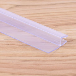 PVC Shower Screen Door Seal Strip Lining Water Stopper Bath Glass Seal Strip