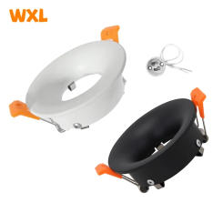 Hot sale 2022LED module MR16 anti-glare led spotlight fixture aluminum round square gu10 embedded led downlight frame