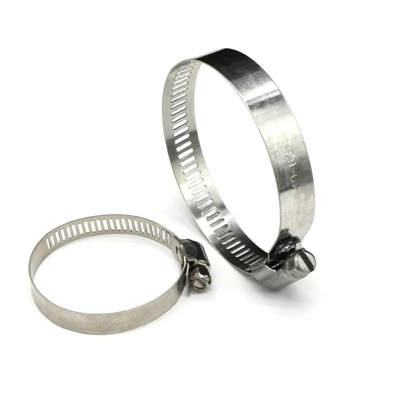 Description Picture 3 of item5/10pcs Stainless Steel Drive Hose Clamps Adjustable 8mm~120mm Tri Gear Worm Fuel Tube Water Pipe Fixed Clip Spring Cramps