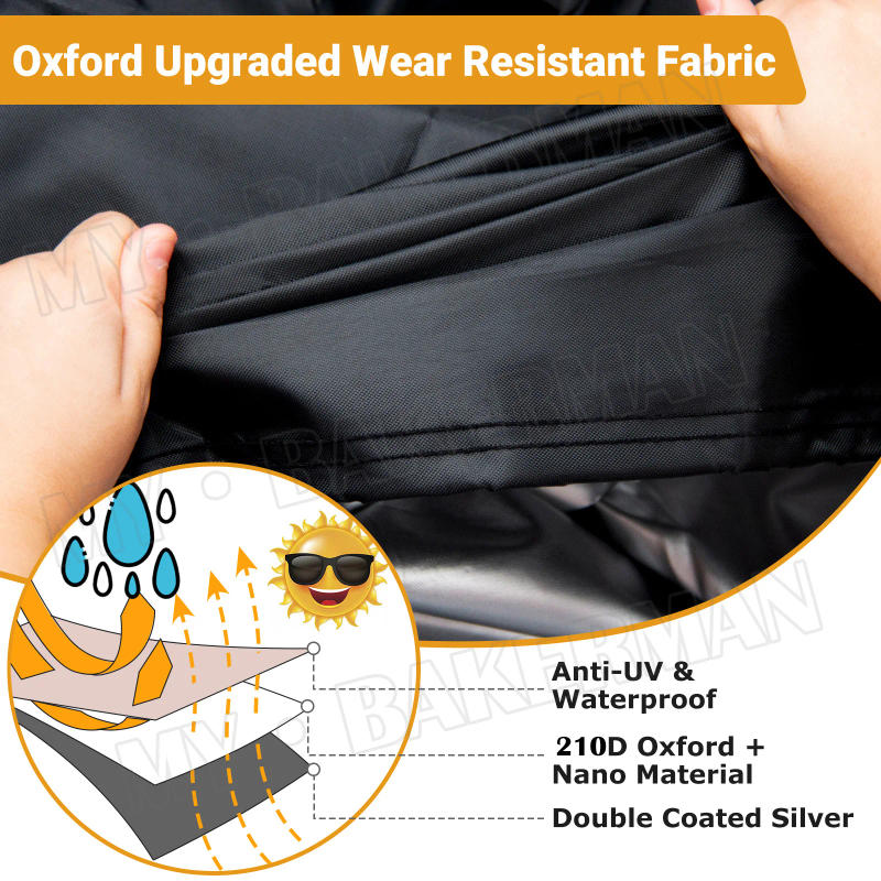 Description Picture 3 of itemBlack 1000L IBC Container Aluminum Foil waterproof dust cover Rain Tank Oxford Cloth UV protection cover