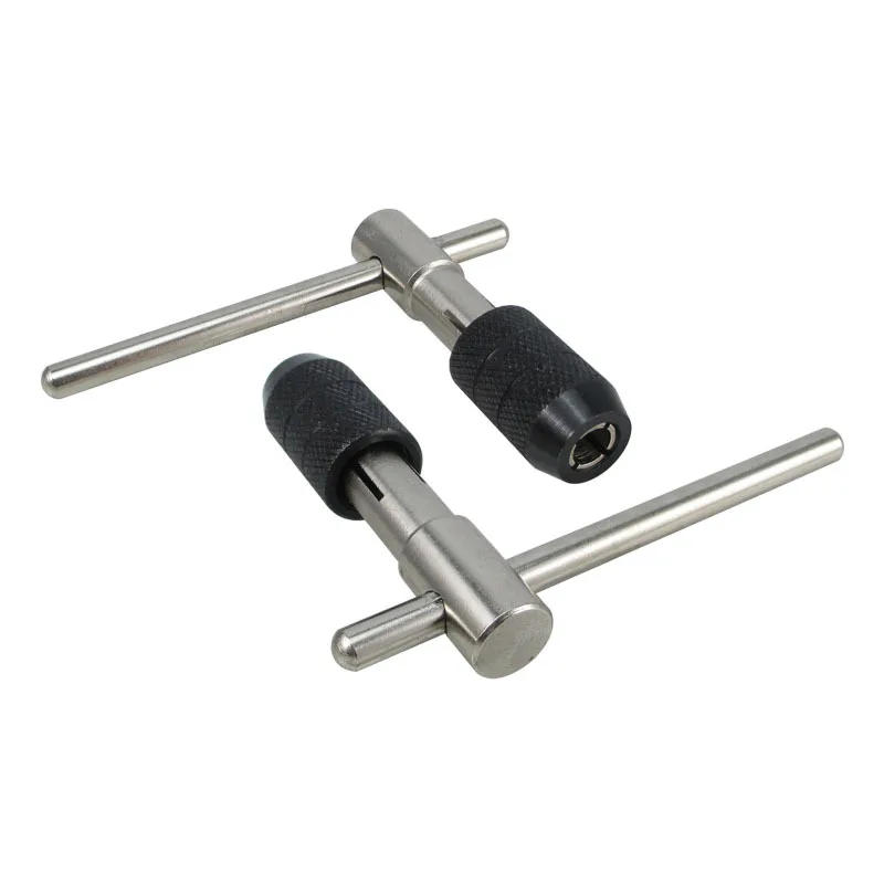 Description Picture 5 of itemAdjustable T-type Ratchet Tap Wrench One-piece Easy T-Tap 3mm to 8mm Hand Tap Wrench Thread Tapping Tool Set M3 To M8