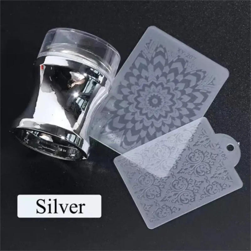 Description Picture 6 of itemNew Manicure Stamping DIY Nail Printing Tool Nail Stamp Silicone Printing Tool Practical Women Jelly Silicone Stamp