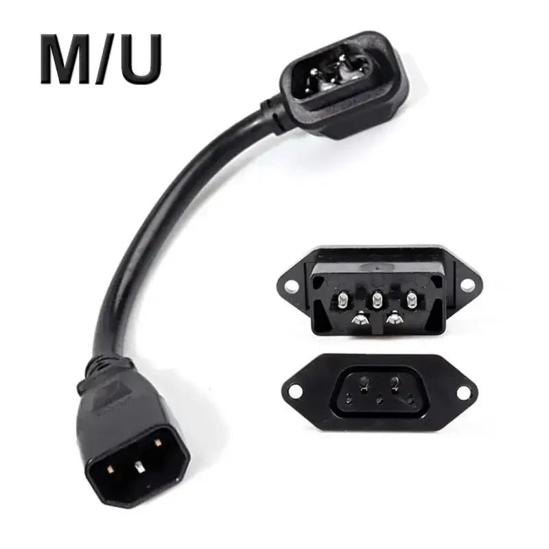 Description Picture 3 of itemNiu M/U+G/F+N1/N1s Lithium Battery Charging Cable Adapter Connector E-bike 2+4 2+6 Power Socket U1/M1 Charger Conversion Plug