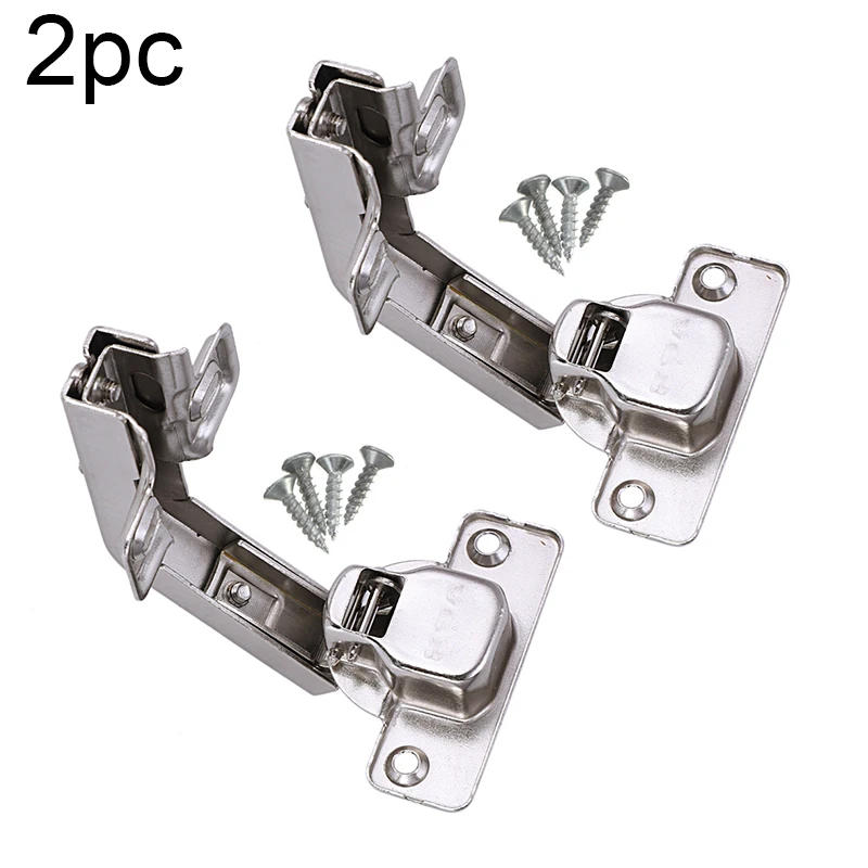Description Picture 3 of item2pcs Corner Cabinet Door Hinges Kitchen Cupboard Combination 135 Degree With Screws Furniture Soft Close Door Hardware