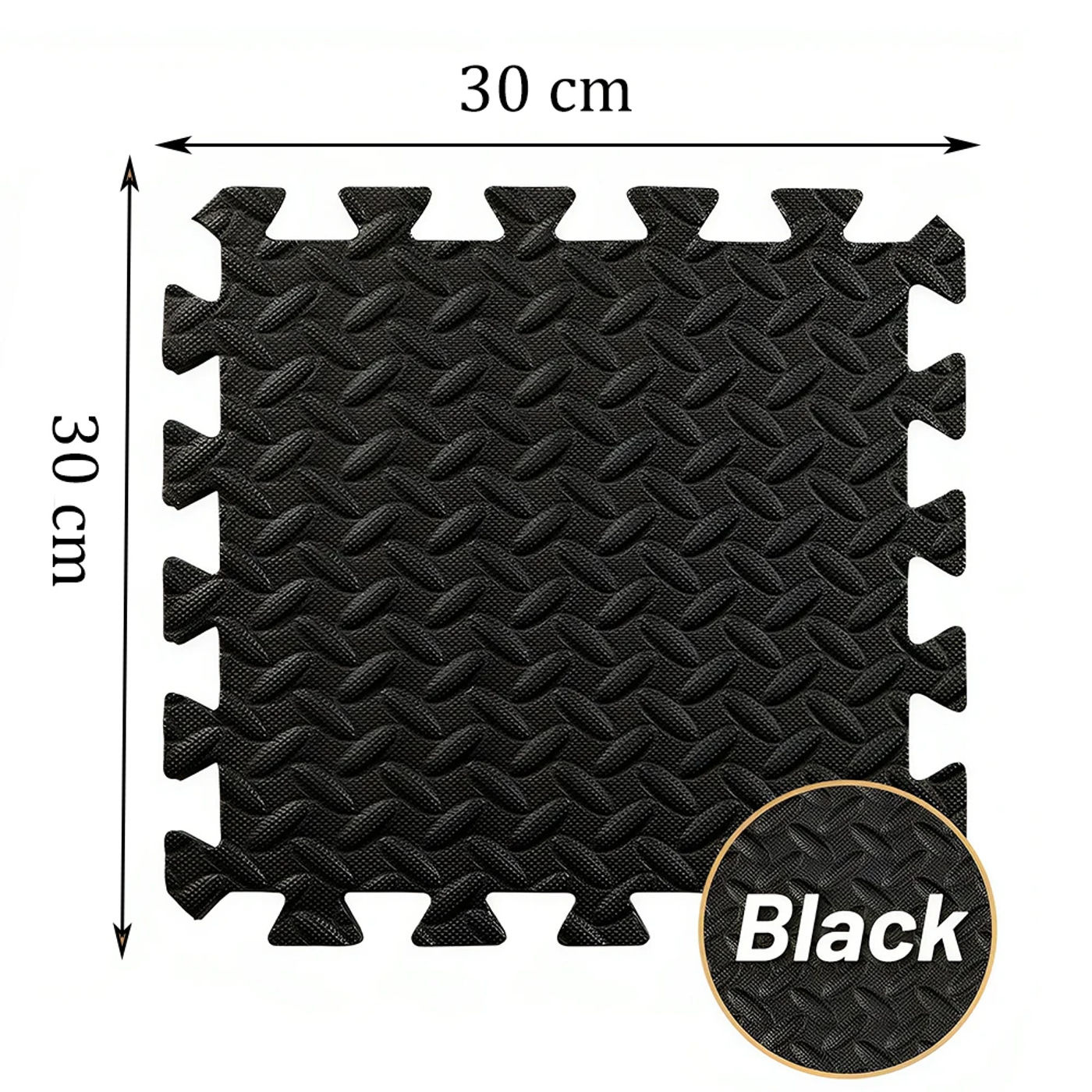 Description Picture 5 of item16 Pcs Puzzle Fitness Mat Sport Mats,EVA Interlocking Foam Floor Tiles for Gym,Gym Equipment Mat,Floor Mat for Kid 30 CM
