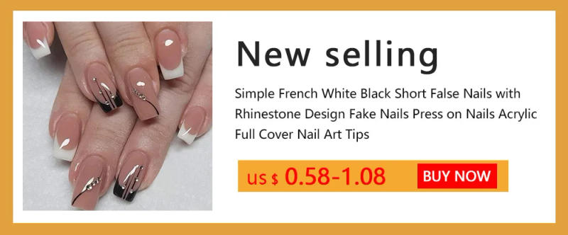 Description Picture 4 of itemOmbre French Ballerina Fake Nail Pink Gradeint Natural Coffin False Nails Wholesale Nails Supplier Manicure Tool 24pcs/Box