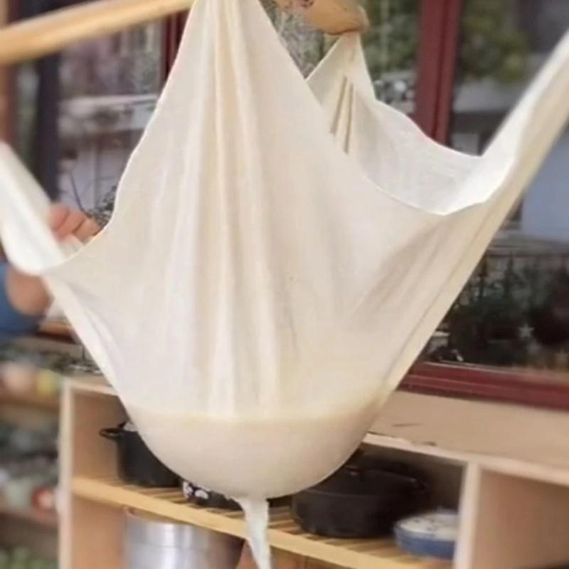 Description Picture 2 of itemGrade 100 Cheesecloth for Straining Reusable Ultra Fine Mesh Unbleached Pure Cotton Cheese Cloths for Nut MIlk Filter Strainers