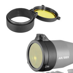 Rifle Scopes Lens Cover Flip-open Sight Lens Protect Cover for Dia 30-69mm Caliber Hunting Riflescopes Night Visions Accessories