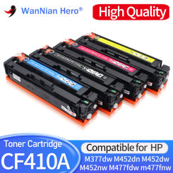 cf410a Compatible HP CF410A CF411a 412a 413a Color Toner Cartridge For  LaserJet Pro M377dw M452dn M452dw M452nw M477fdw m477fnw