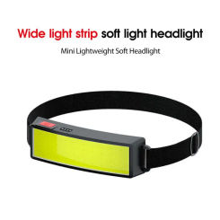 New Trend Cob Headlights Outdoor Household Portable LED Headlight with Built-in 1200mah Battery USB Rechargeable Head Lamp