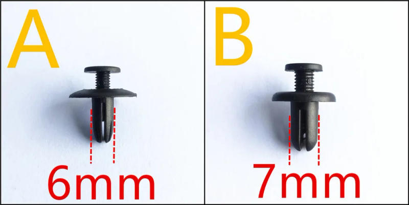 Description Picture 2 of item50Pcs Universal Auto Door Trim Panels Fasteners Clips Car Vehicle Plastic Fixed Bumper Expansion Screws Nut Rivet Drop Shipping