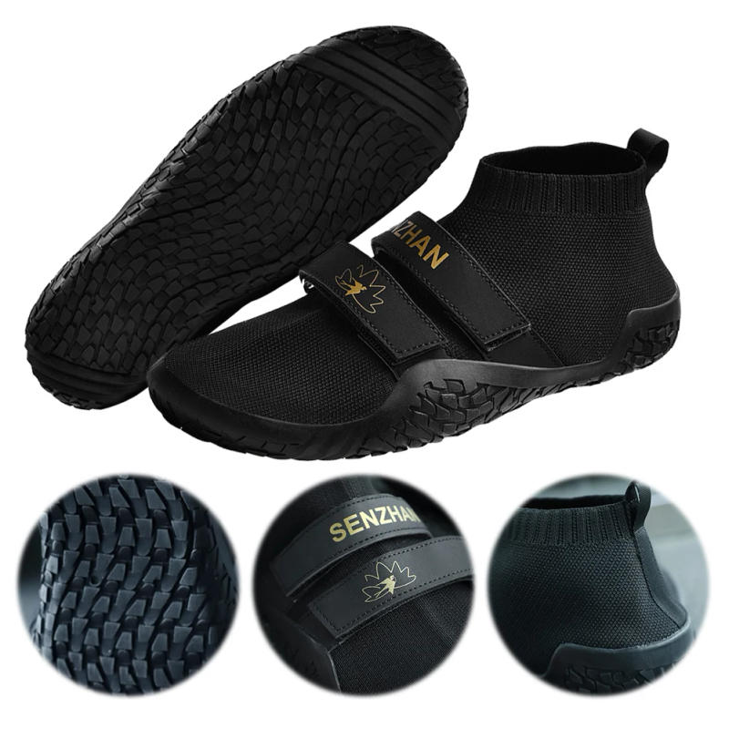 Description Picture 6 of itemMens Deadlift Shoes Lifting Shoes Anti-Slip Barefoot Fitness Shoes Breathable Professional Weightlifting Shoes for Powerlifting