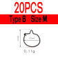 20PCS M B