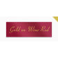 gold on red wine
