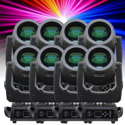 8PCS/Lot 230W Mini 7R Beam Moving Head Stage Home Party Strobe DJ Bar Disco Concert Party DMX512 Dance Spot Pattern Lighting