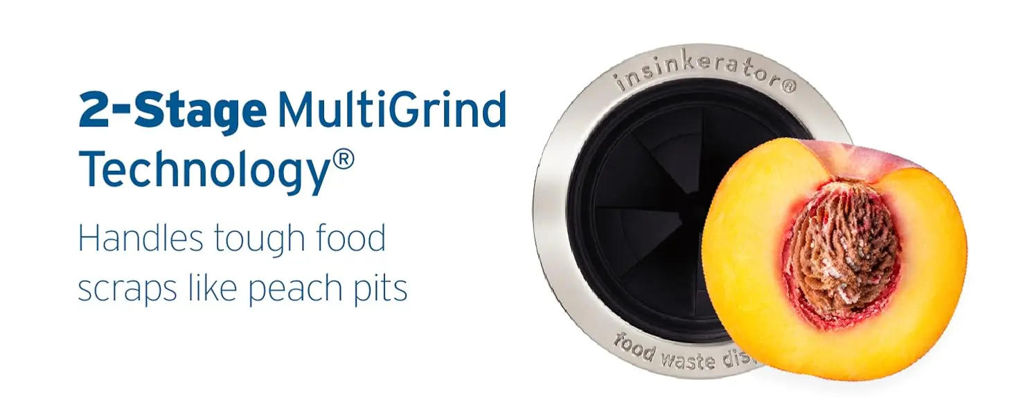 Description Picture 4 of itemPower 1HP, 1 HP Garbage Disposal, Power Series EZ Connect Continuous Feed Food Waste Disposer, Black