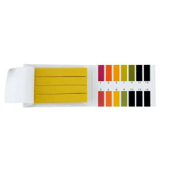 80pcs PH Indicator Test Strips 1-14 Laboratory Paper Litmus Tester Water Cosmetics Soil Acidity Test Strips With Control Card