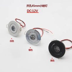 Mini Under Cabinet Lights Spot LED white Ceiling Recessed Downlight Aluminium 5V 12V 24V hole size 42-45mm